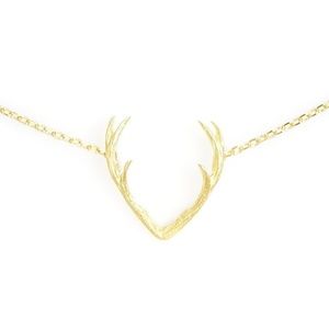 NWT Mrs. Deer Gold Necklace